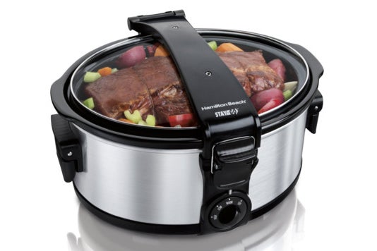 Hamilton Beach 6-quart slow cooker.